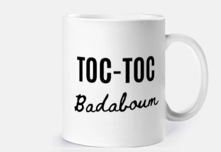 Tazza toc-toc bad aboum