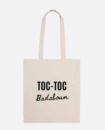 Bolsa toc-toc badaboum