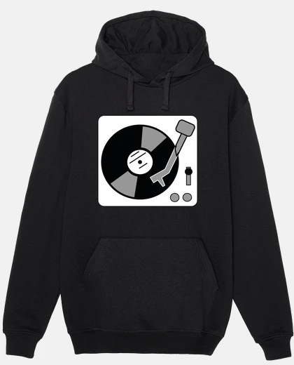Sudadera Tocadiscos / Plato / Vinilo