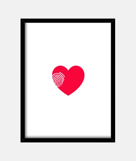Quadro tocco di cuore
