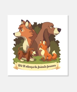 Tod y Toby The Fox and The Hound