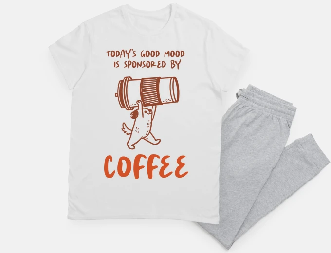 Pijama TODAYS GOOD MOOD IS SPONSORED BY COFFEE