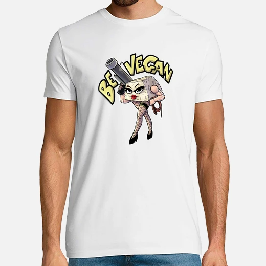 tofu vegano, hombre