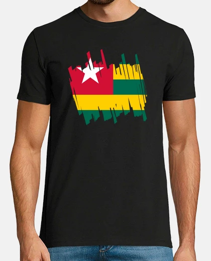 T-shirt togo bandiera