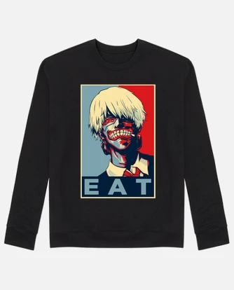Felpa tokyo ghoul eat tostadora
