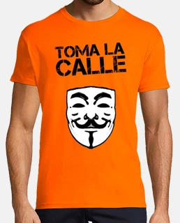 Toma la calle "V de Vendetta"