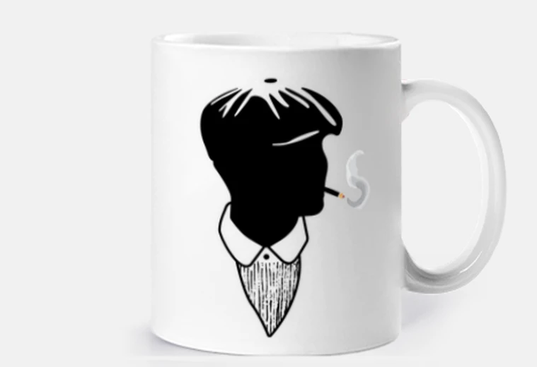 Mug tommy shelby - œillères pointues