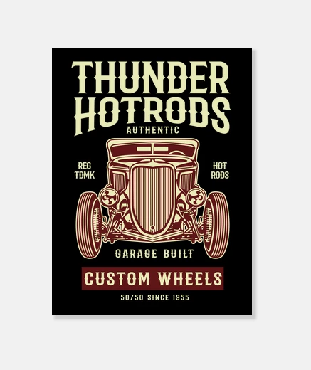 Tableau tonnerre hotrods