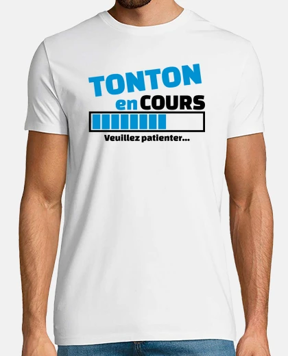 Tee-shirt tonton en cours
