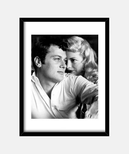 Framed tony curtis