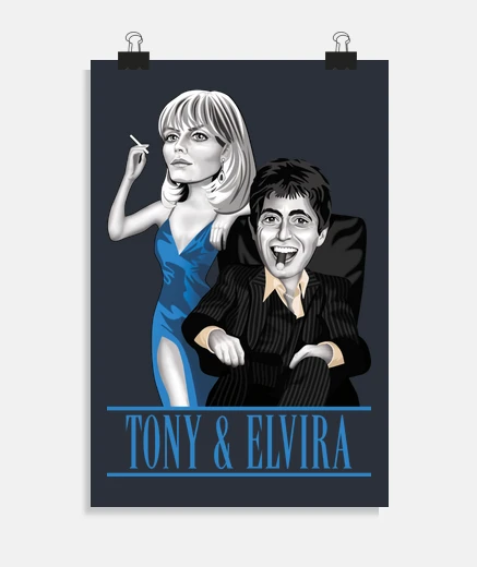 Poster Tony ed Elvira