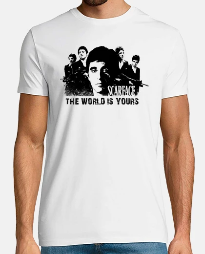 Camiseta Tony Montana - The World Is Yours (Scarface)