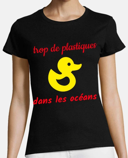 Playera too much plastic in the oceans