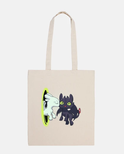 Bag toothless kiss dragon bag