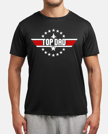 T-shirt Top Dad - Gift for Men Army Pilot