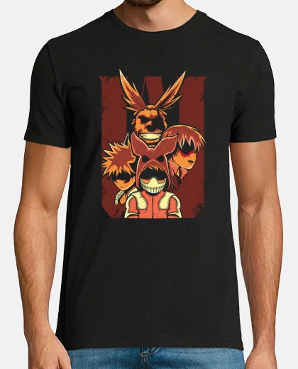 T-shirt top heroes akademi