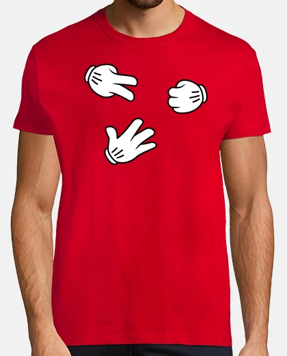 T-shirt Topolino (Mickey Mouse) - Carta-Forbice-Sasso