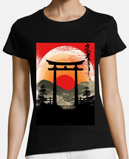 Tee-shirt Torii Japon pays du soleil levant