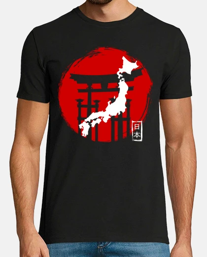 Tee-shirt torii japonais