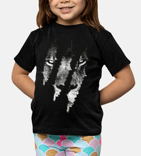 Children's torn scratch face leon byn