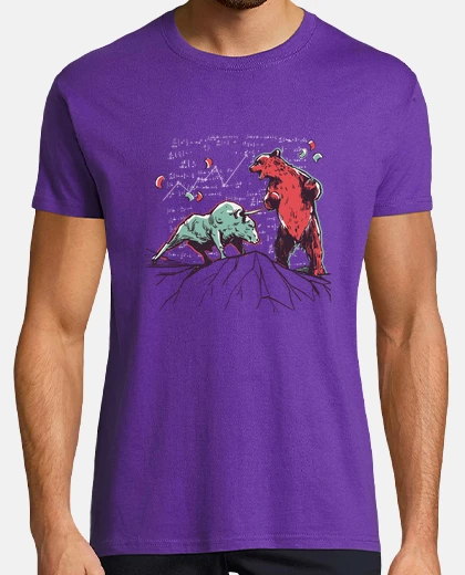 T-shirt toro contro orso