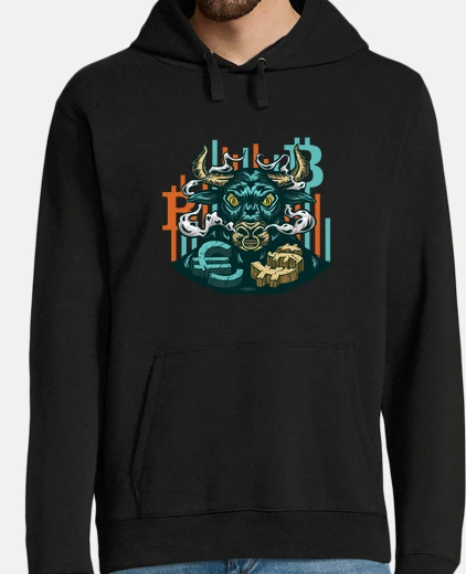 Sudadera Toro de Bitcoin