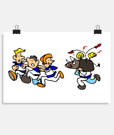 Poster toro di fuoco