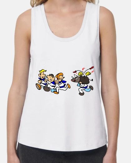 T-shirt toro di fuoco