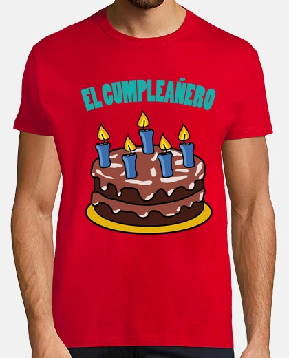 T-shirt Torta di compleanno