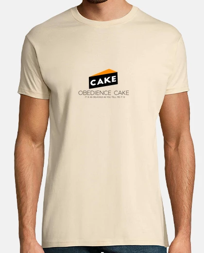 T-shirt torta obbedienza