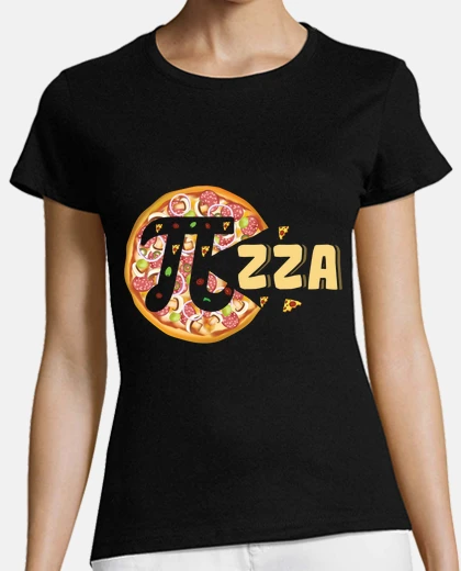 T-shirt torta pizza amore pi divertente matemat