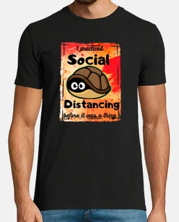 Tortoise practiced social distancing T-shirt PREMIUM homme