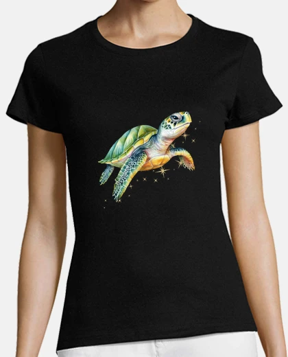 Tee-shirt Tortue et etoiles