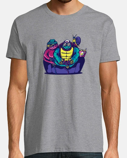 Tee-shirt Tortue geek
