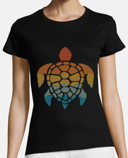 Playera tortuga tropical