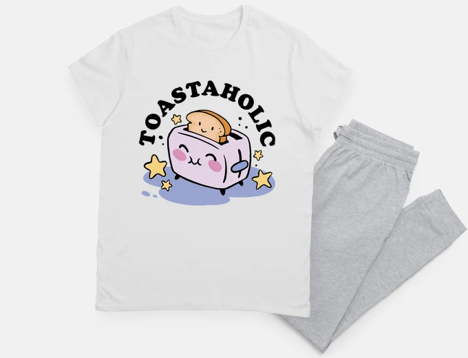 Pigiama tostapane tossicodipendente kawaii tossicodipendente dipendenza