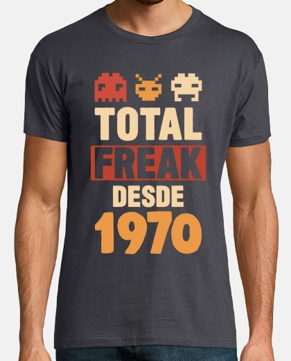 Camiseta Total Freak Desde 1970 Gaming