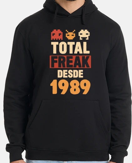 Hoodie Total freak withoutce 1989