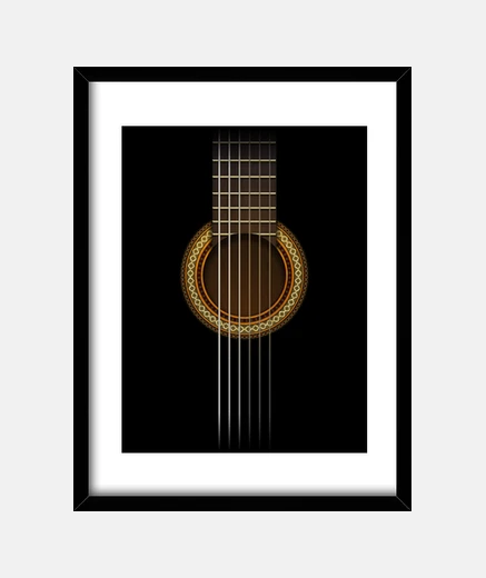 Framed total guitar