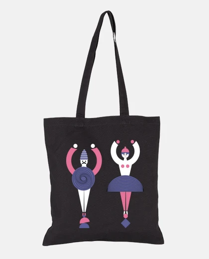 Bag Tote bags, black color