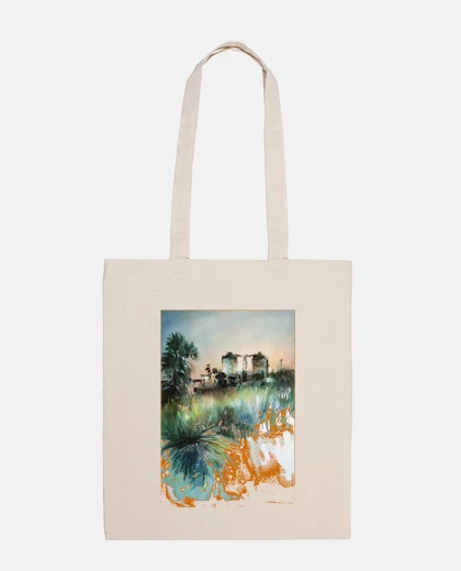 Borsa Tote bags, natural color