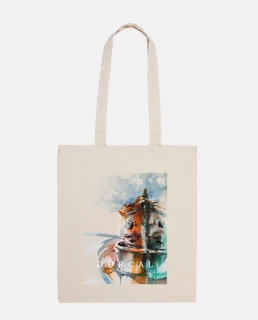 Tote bag, couleur naturelle