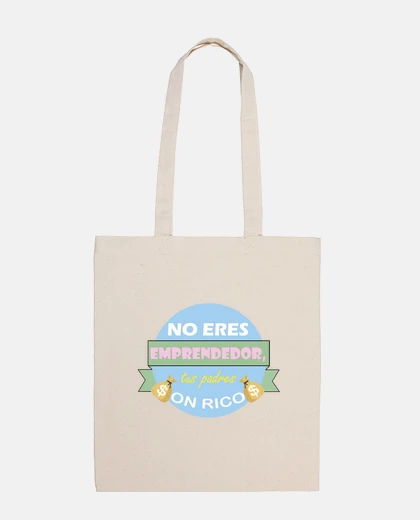 Bolsa Totebag No eres emprendedor