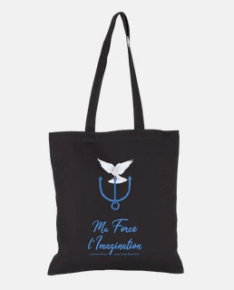 Totebag Neptune avec Colombe, mon Imagination
