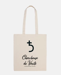 Totebag Saturne, Chercheuse de Vérité