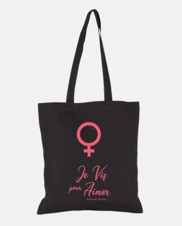 Totebag Vénus, Je Vis pour Aimer