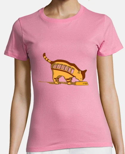 Playera Totoro cat bus IRL