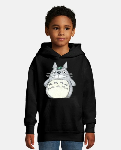 Kids totoro in watercolor