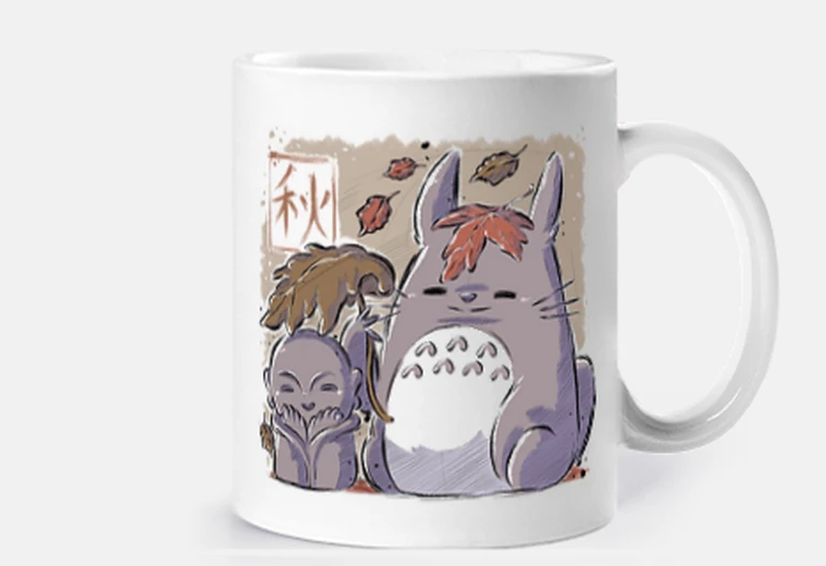 Taza totoro otoño