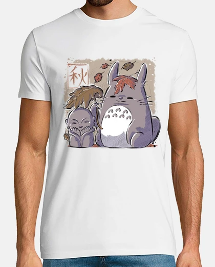 Camiseta totoro otoño